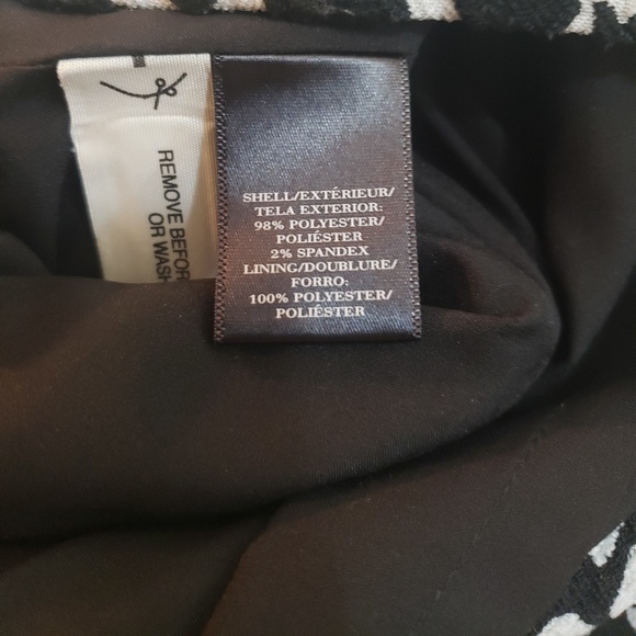 Ann Taylor Animal Print Straight Skirt, Sz 4 - Picture 5 of 6